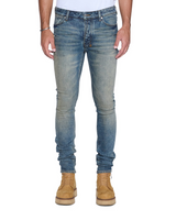 Ksubi Men's - Van Winkle Re-up Blue - Vintage Mid Blue