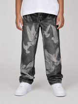 Fwrd - Kid's Dove Relaxed Jeans