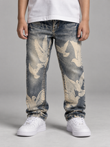 Fwrd - Kid's Dove Relaxed Jeans
