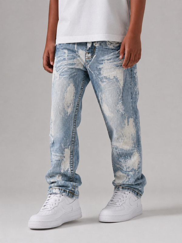 Fwrd - Kid's Surge Relaxed Straight Jeans