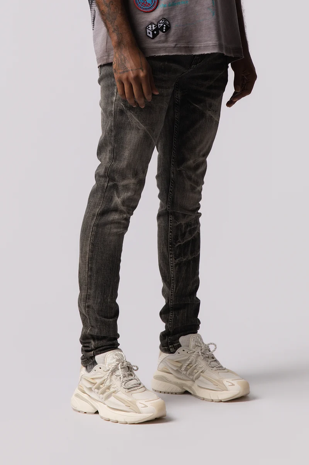 Serenede RAVAGE Jeans - Washed Charcoal Denim