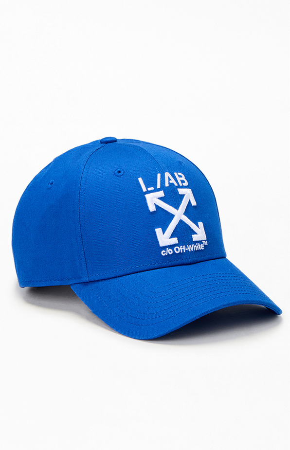 L/AB c/o Off-White™ -  Clamp Arrows Curved Strapback Cap Hat