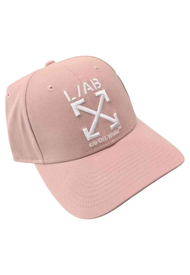 L/AB c/o Off-White™ -  Clamp Arrows Curved Strapback Cap Hat