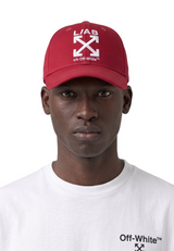 L/AB c/o Off-White™ -  Clamp Arrows Curved Strapback Cap Hat