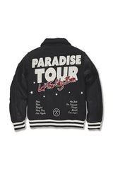 JC Kids Paradise Tour Varsity Jacket (Black) - BLVD