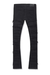 Jordan Craig Sean - Raw Edge Stacked Jean - Black - BLVD