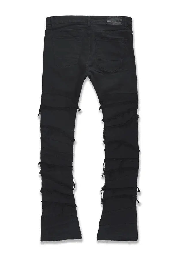 Jordan Craig Sean - Raw Edge Stacked Jean - Black - BLVD