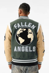 Jordan Craig Fallen Angels Varsity Jacket (Pine) - BLVD