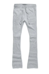 Jordan Craig Uptown Stacked Sweatpants - Heather Grey - BLVD