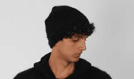 One in a Million - Mohair Beanie - Navy - BLVD