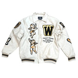 RM World Champs Pu Jacket - Cream - BLVD