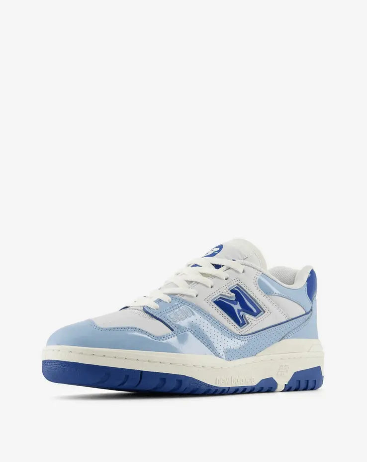 New Balance 550 Sneakers - Patent Leather Pack Chrome Blue - BLVD