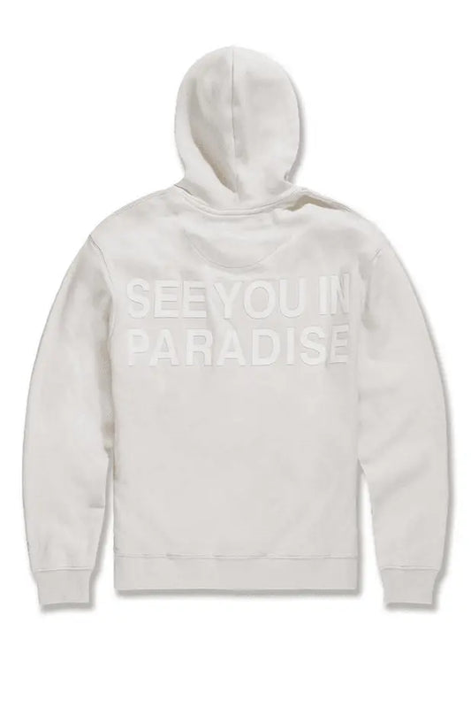 Jordan Craig - Paradise Tonal Pullover Hoodie - Bone - BLVD