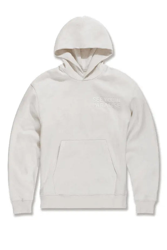 Jordan Craig - Paradise Tonal Pullover Hoodie - Bone - BLVD