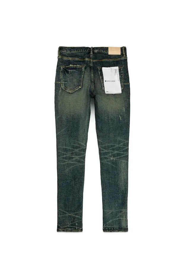 Purple Brand P001 Married Vintage Verdigris - Mid Indigo - P001-MVVM224 - BLVD