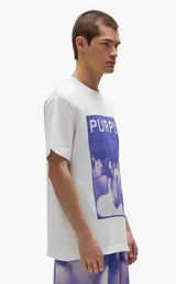 Purple Brand Crowd Tee - White - P117-HBWC225 - BLVD