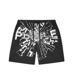 Purple Brand - Shattered All Around Shorts - Black - P504-PBSH225 - BLVD