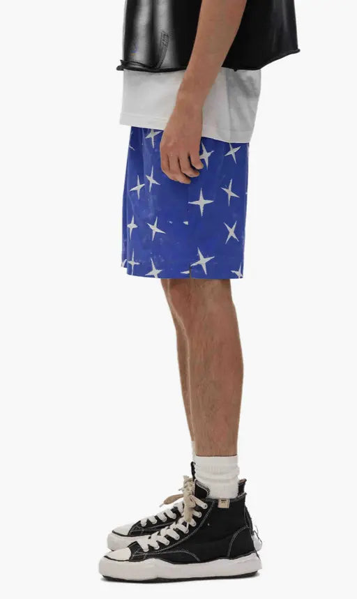 Purple Brand - Star All Around Shorts - Blue - P504-PBWS225 - BLVD