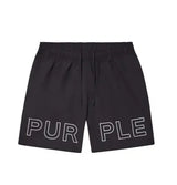 Purple Brand - Outline All Around Shorts - Black - P504-PBWO225 - BLVD