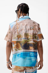 Jordan Craig Men - Wanderlust S/S Party Shirt & Shorts Set - Palm Springs - BLVD
