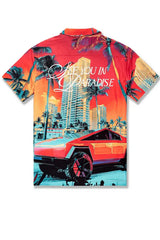 Jordan Craig Men - Wanderlust S/S Party Shirt & Shorts Set - Miami - BLVD