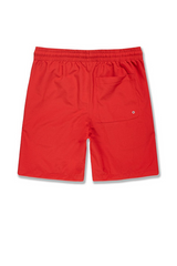 Jordan Craig Men - Oakland Mechanic Men S/S Shirt & Shorts Set - Red Jordan Craig