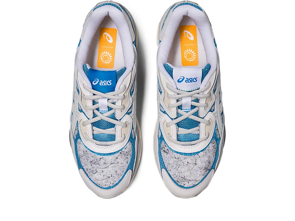 Asics  GEL-NYC - White/Dolphin Blue ASICS