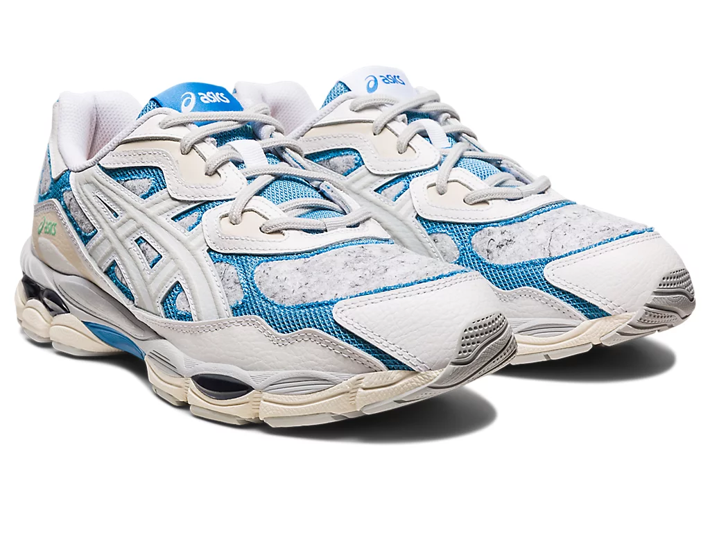 Asics  GEL-NYC - White/Dolphin Blue ASICS