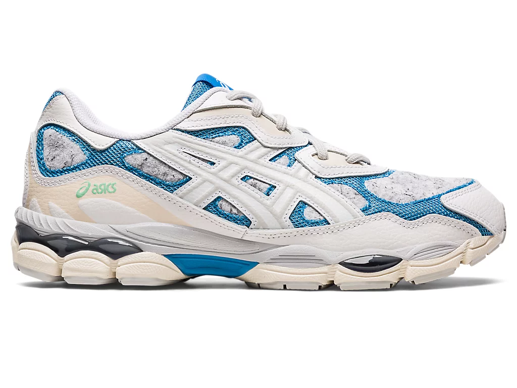 Asics  GEL-NYC - White/Dolphin Blue ASICS