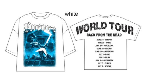 Focus - Encore F-terry Cropped Tee - White