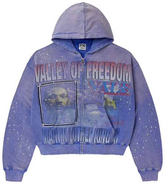 Vale Forever - Freedom Zip Up - Mauve