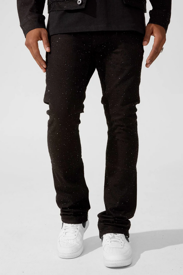 Jordan Craig Martin  - Local Dealer Denim W Rhinestones - Jet Black