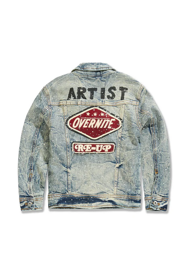Jordan Craig - Kids Local Dealer Trucker Jacket & Stacked Denim Set - Desert Jordan Craig