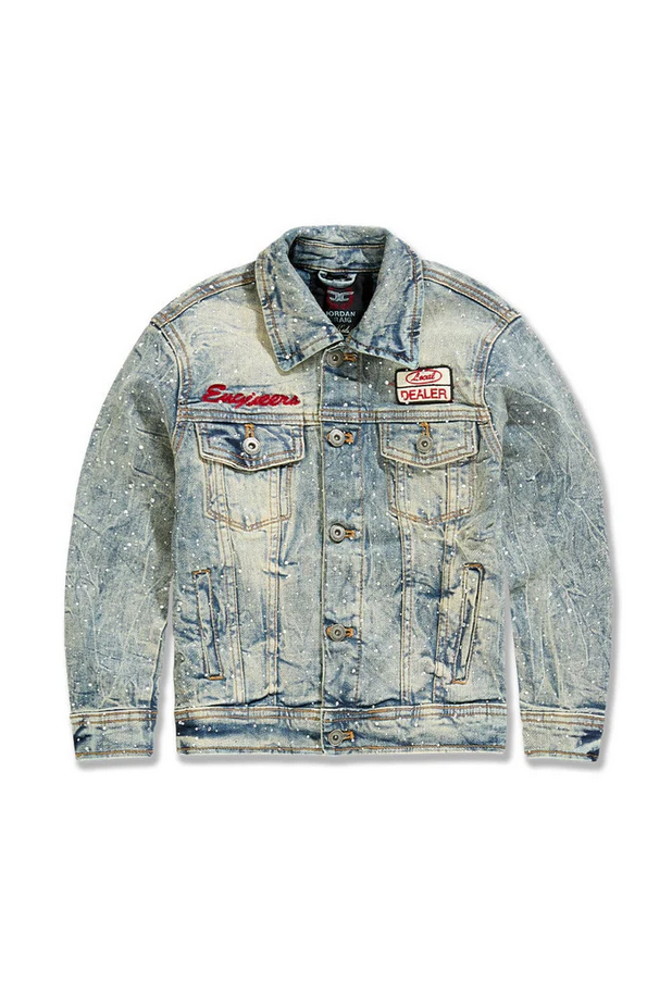 Jordan Craig - Kids Local Dealer Trucker Jacket & Stacked Denim Set - Desert Jordan Craig
