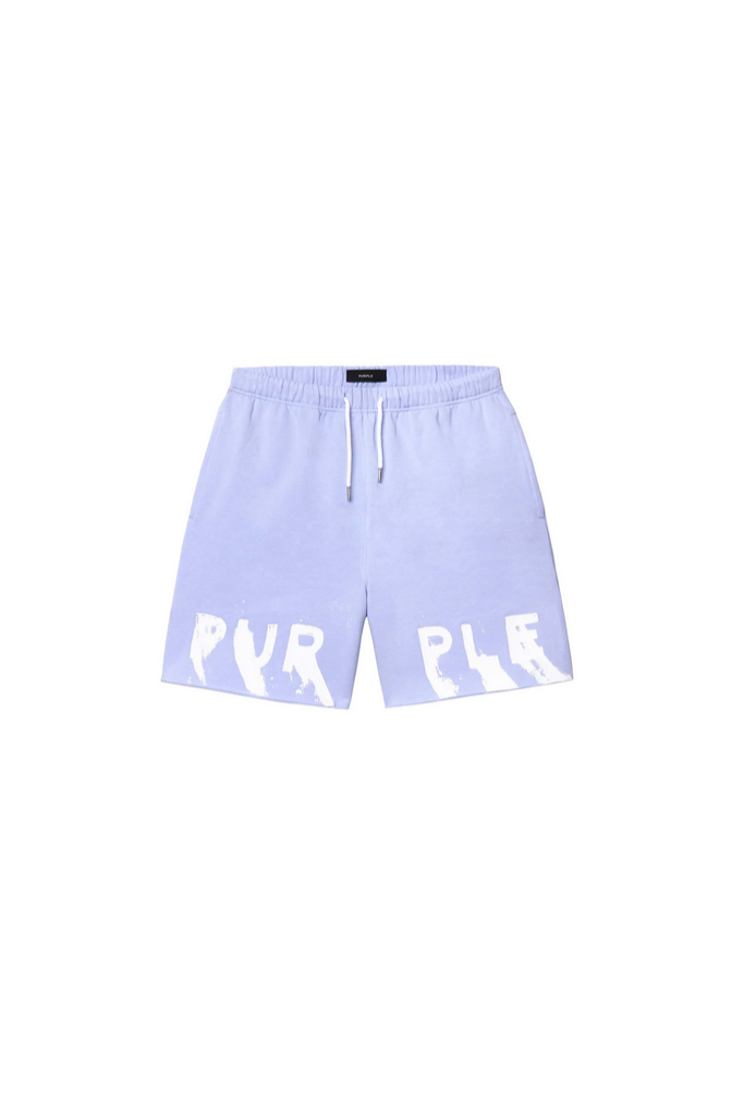 Purple Brand - Painted Wordmark Sweatshorts - Lavender - M4218-MLSP226