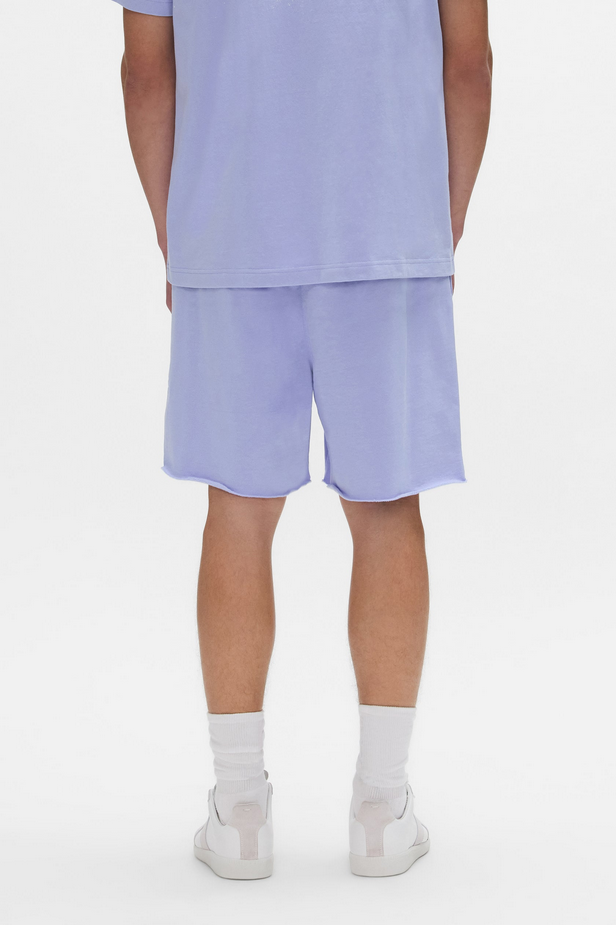 Purple Brand - Painted Wordmark Sweatshorts - Lavender - M4218-MLSP226