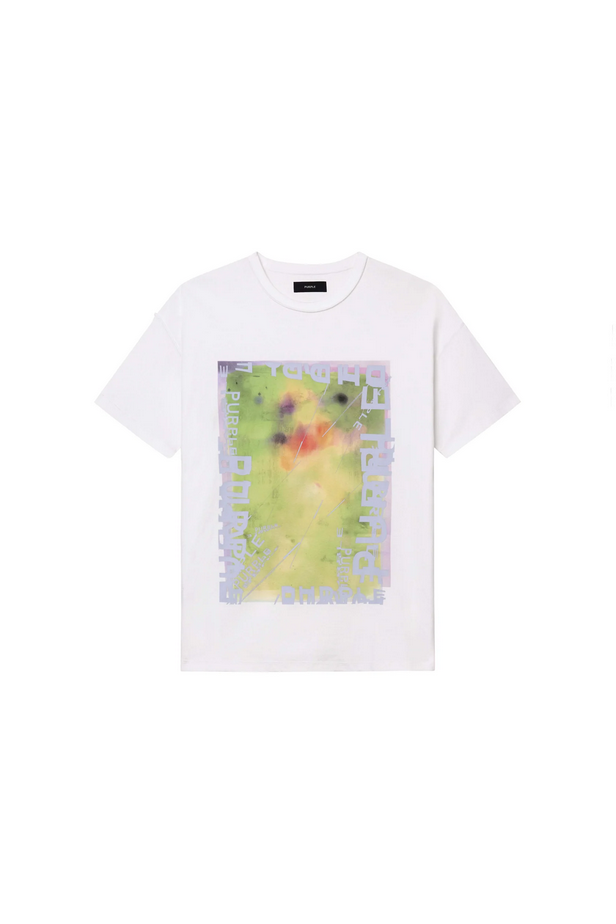 Purple Brand - Gateway Tee - White / Green - P101-TWPS226