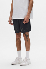 Purple Brand - Crystal All Around Short - Black - P504-PBMS226