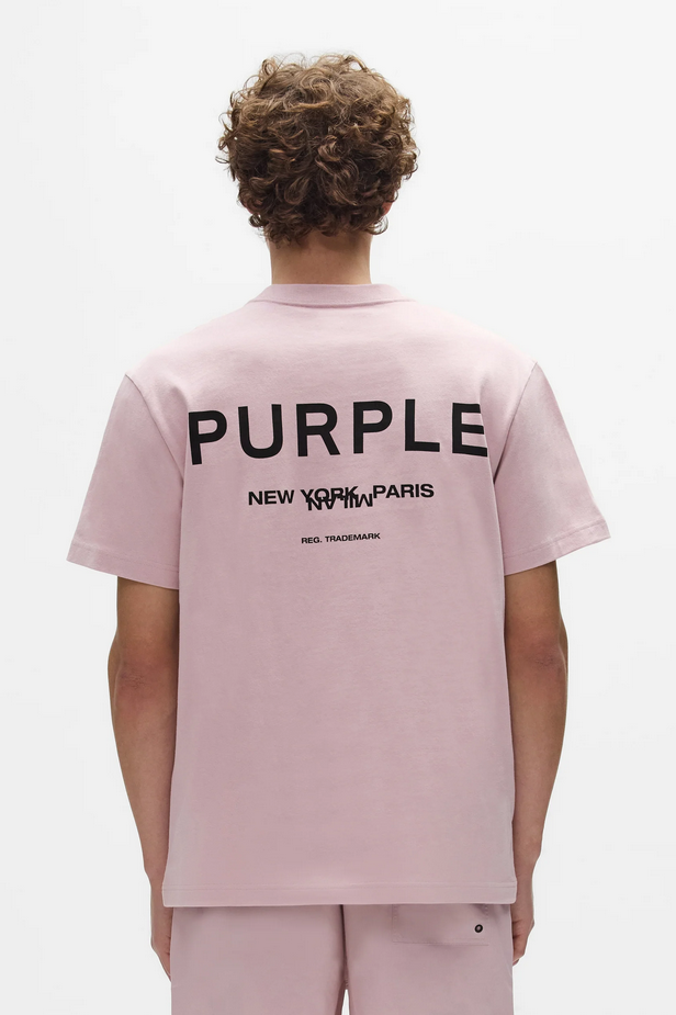 Purple Brand - Showrooms Tee - Pink - P117-HLRS226