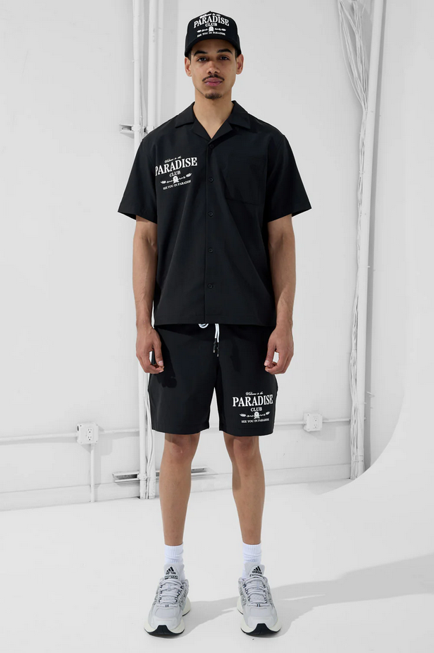 Jordan Craig - Men's Paradise Club S/S Shirt & Shorts Set