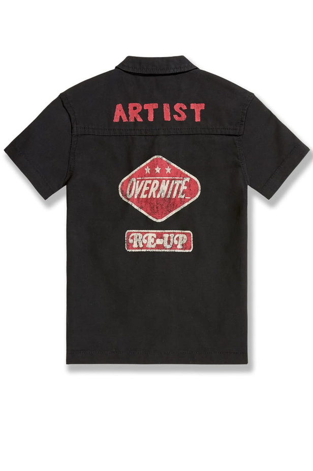 Jordan Craig - Kids The Re-Up Mechanic Shirt & Shorts Set