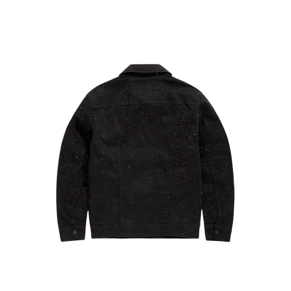 Jordan Craig - Magic City Denim Trucker Jacket - Jet Black