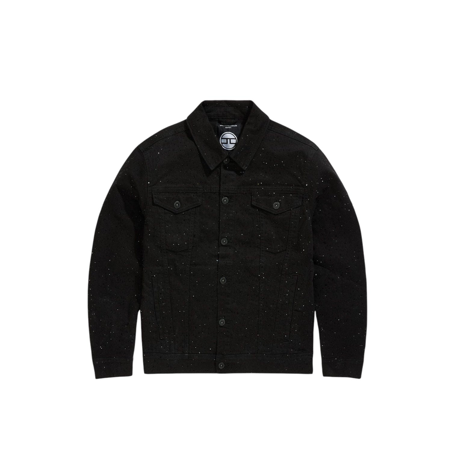 Jordan Craig - Magic City Denim Trucker Jacket - Jet Black
