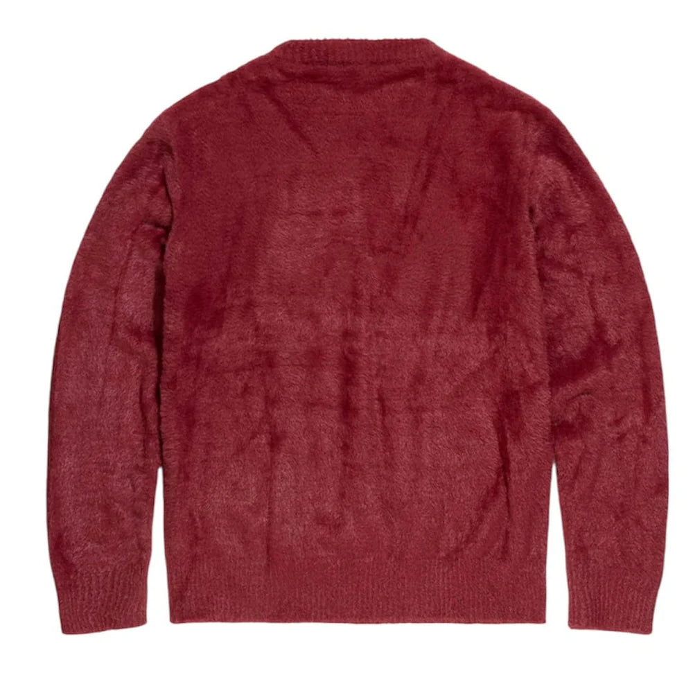 Jordan Craig - See You In Paradise Plush Crewneck Sweater - Burgundy Jordan Craig