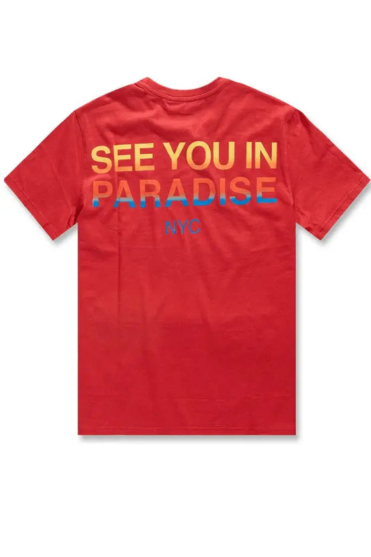 Joradn Craig See You In Paradise T-Shirt (Infrared) - BLVD