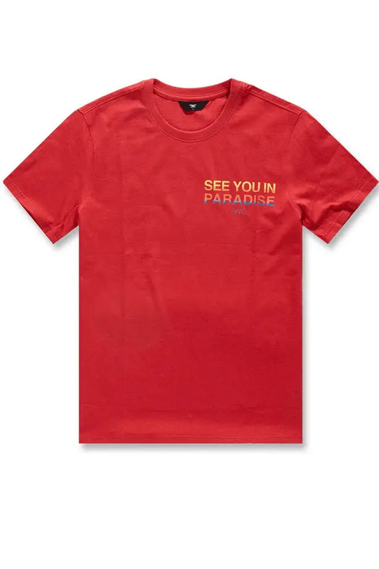 Joradn Craig See You In Paradise T-Shirt (Infrared) - BLVD