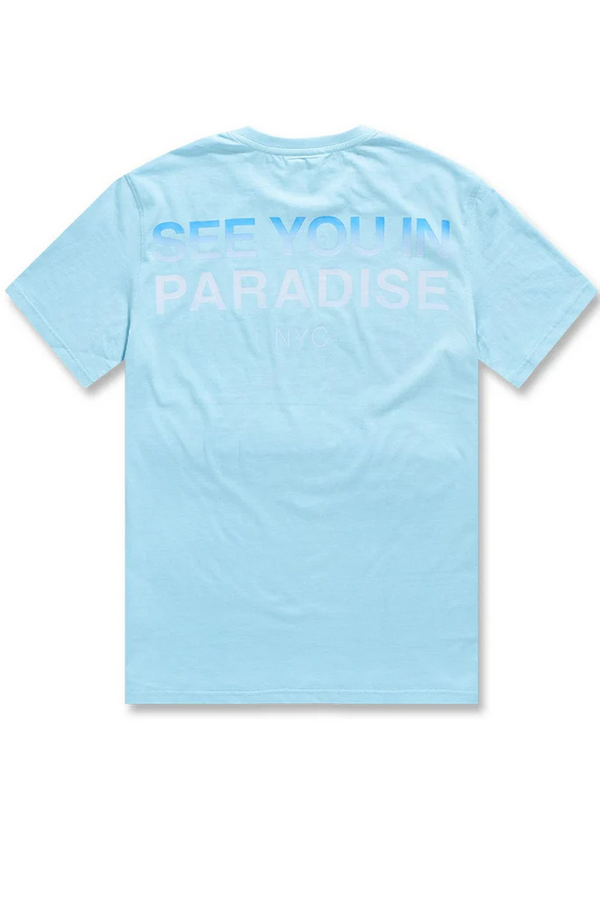 Joradn Craig See You In Paradise T-Shirt (University Blue)