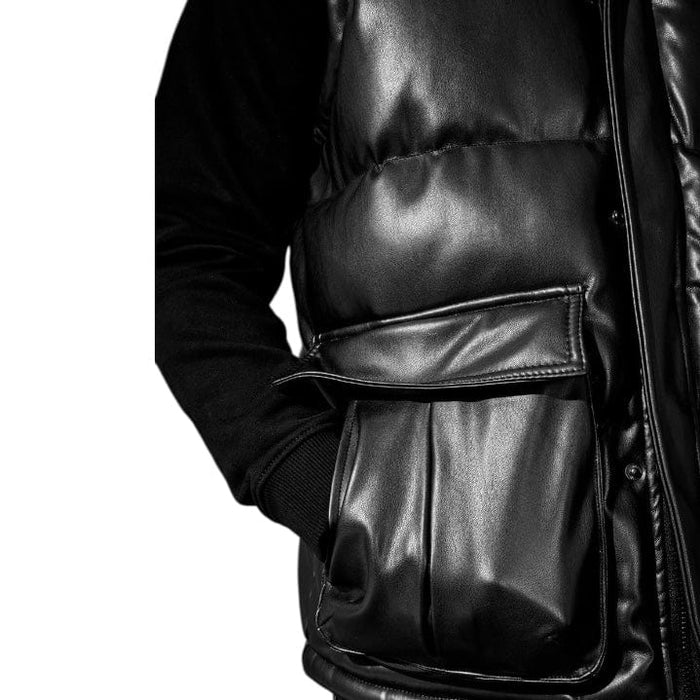 Jordan Craig The Wild One Puffer Vest - Black Jordan Craig