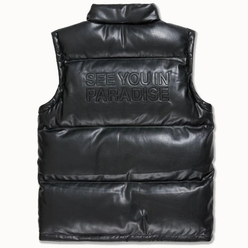 Jordan Craig The Wild One Puffer Vest - Black Jordan Craig