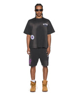 Ksubi - Genesis Ekcess Ss Tee & Trak Short Set - Charcoal Fade